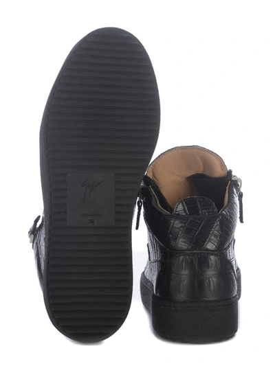 Shop Giuseppe Zanotti Sneakers In Black