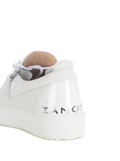Shop Giuseppe Zanotti Sneakers  "frenkie" In White
