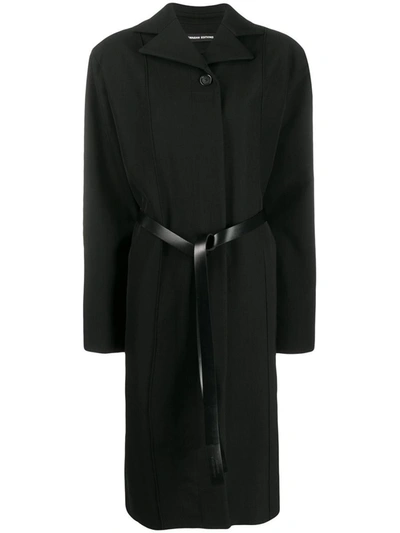 Shop Kwaidan Editions Oversized Mens Coat Clothing In Black