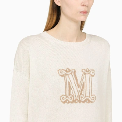 Shop Max Mara Sweater In White