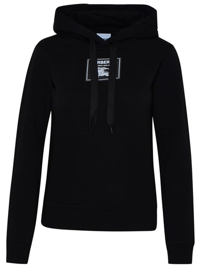 Shop Burberry Vivienne Sweatshirt In Black