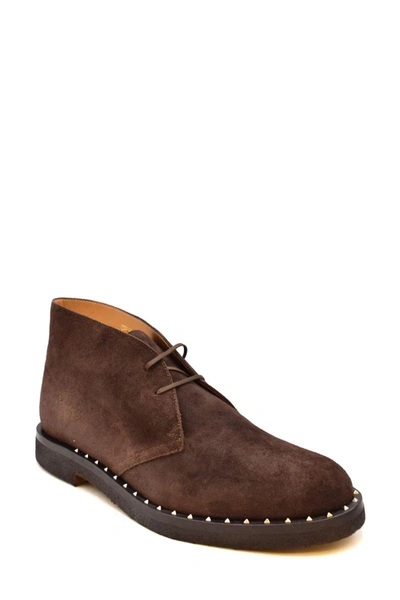 Shop Valentino Garavani Boot In Brown