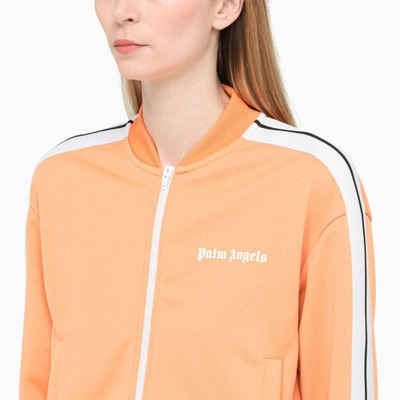 Shop Palm Angels Sporty Bomber Jacket In Orange