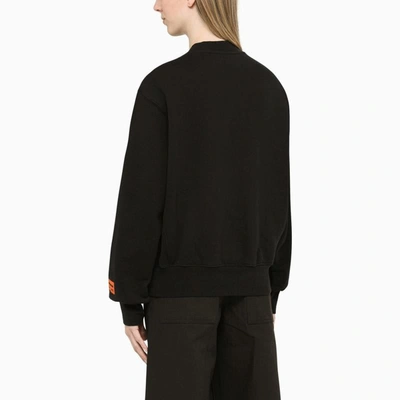 Shop Heron Preston Crewneck Sweatshirt With Print In Black
