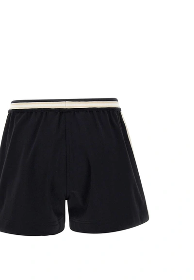 Shop Palm Angels "ultralight Track" Shorts In Black