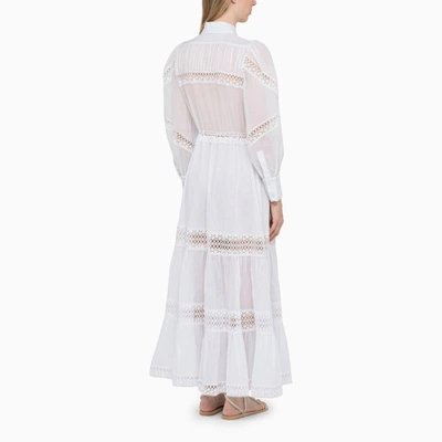Shop Charo Ruiz Ileana Long Dress In White