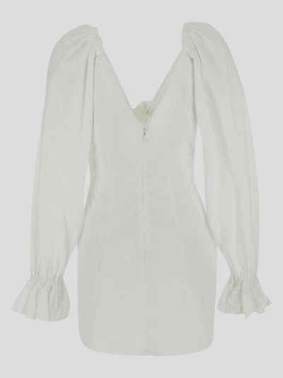 Shop House Of Amen Bow Mini Dress In White