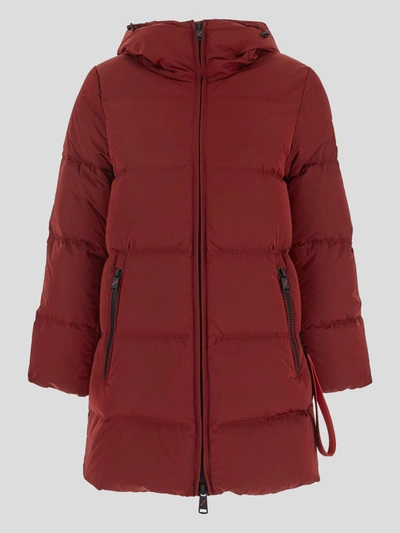 Shop After Label Coats In <p> Red Jacket With Long Sleeves
