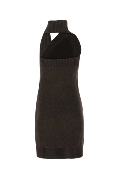 Shop Bottega Veneta Dress In Brown