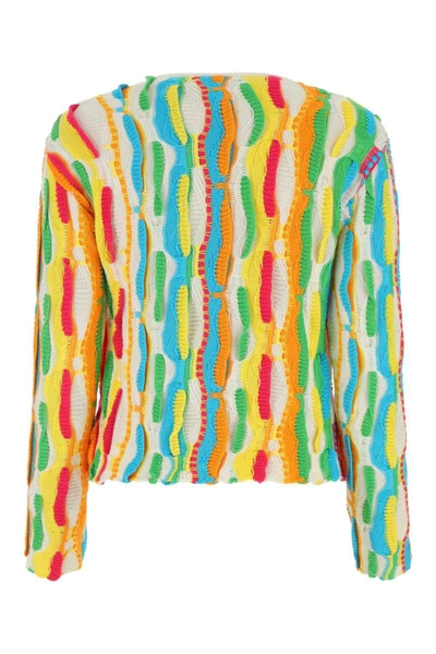Shop Msgm Knitwear In Multicoloured