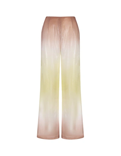 Gcds Gradient-effect Sequinned Trousers In Pink