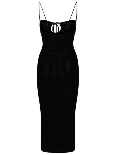 Shop Blumarine Black Knit Dress