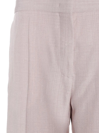 Shop Jil Sander Tailored Pants In Pink