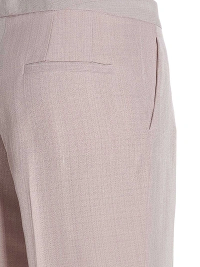 Shop Jil Sander Tailored Pants In Pink