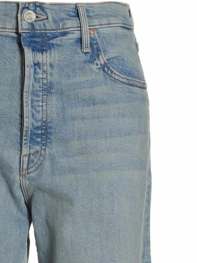 Shop Mother Jeans 'hw Spinner Skimp' In Light Blue