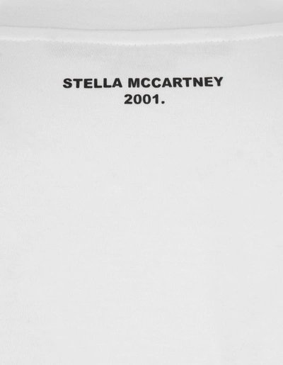 Shop Stella Mccartney "mini Star" T-shirt In White