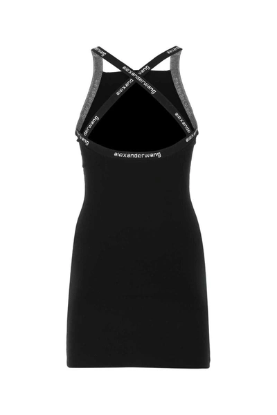 Shop Alexander Wang T T By Alexander Wang Dress In Black