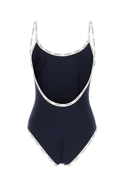 Shop Moncler Swimsuits In Blue