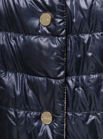 Herno Down Puffer Jacket In Blu