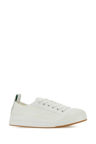 Shop Bottega Veneta Sneakers In White