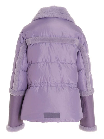 Shop Nicole Benisti 'palais Palaiser' Down Jacket In Purple