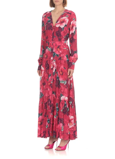 Shop Pinko Dresses Fuchsia