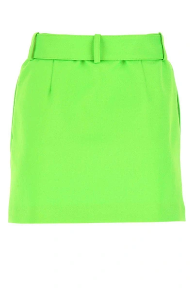 Shop Ami Alexandre Mattiussi Ami Skirts In Green