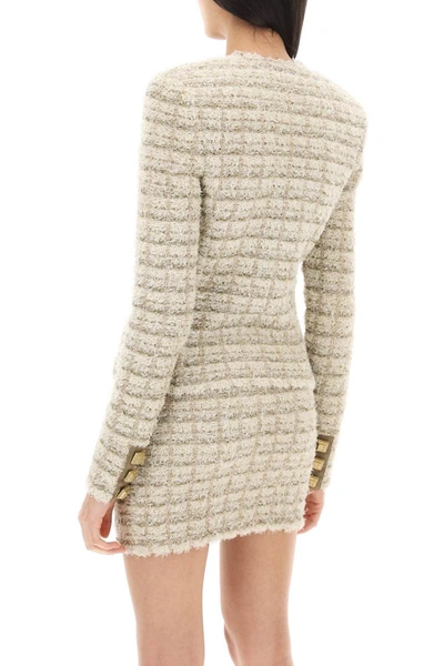 Balmain Tweed Jacket In Multicolor