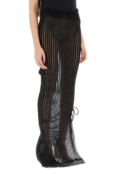 Shop A. Roege Hove Patricia Long Skirt In Black