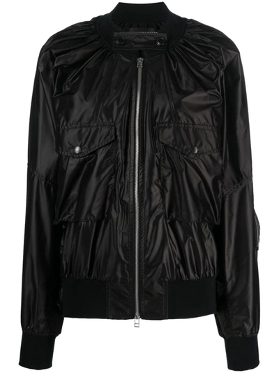 Shop Junya Watanabe Jacket With Logo In Black