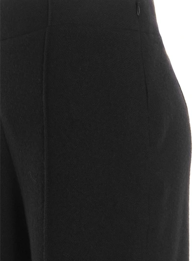 Shop Chloé Knit Palazzo Pants In Black