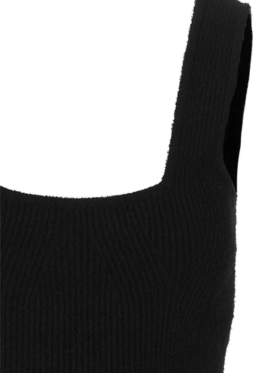 Shop Wardrobe Nyc Wardrobe.nyc Knit Midi Dress In Black