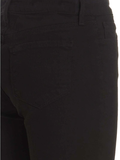 Shop L Agence L'agence 'kendra' Jeans In Black