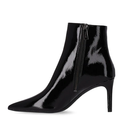 Shop Michael Kors Alina Black Heeled Ankle Boot