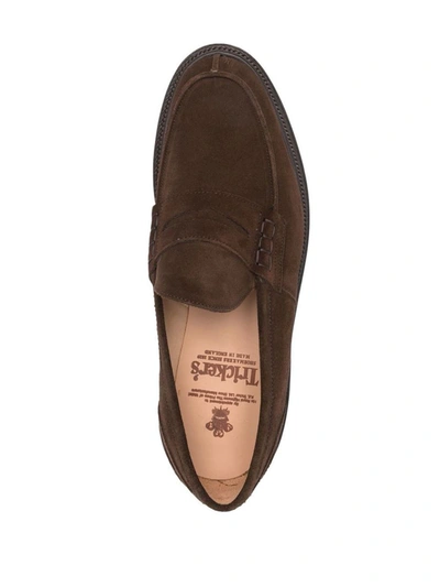 Shop Tricker's Leather Shoes In Brown