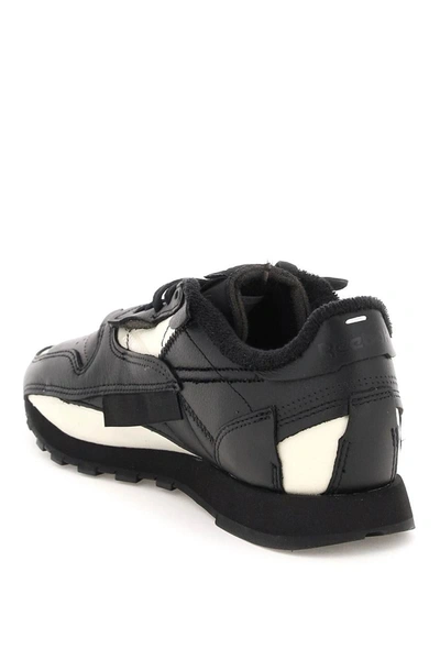Shop Maison Margiela X Reebok Project 0 Cl Memory Of V2 Sneakers In Black