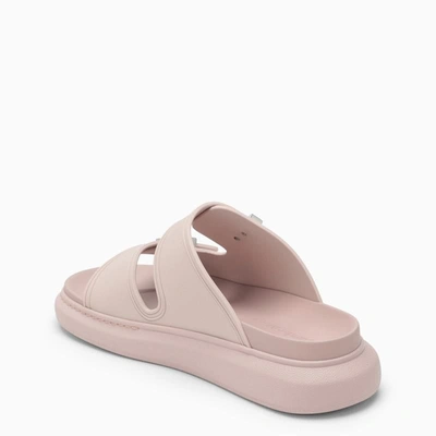 Shop Alexander Mcqueen Tea Rose Hybrid Sandals In Pink