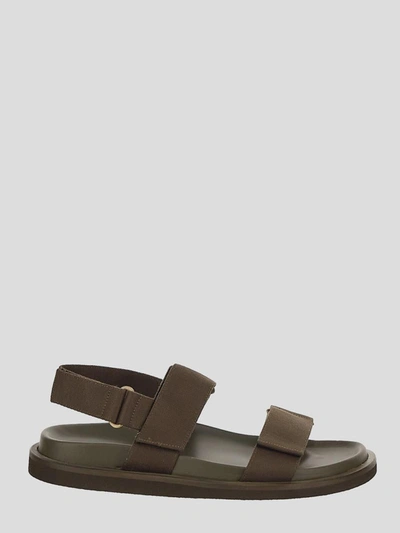 Shop Uma Wang Army Sandal In Armygreen