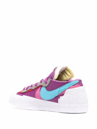 Shop Nike X Sacai Balzer Low X Sacai X Kaws Sneakers In Purple
