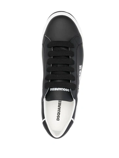 Shop Dsquared2 Bomber Sneakers In Black
