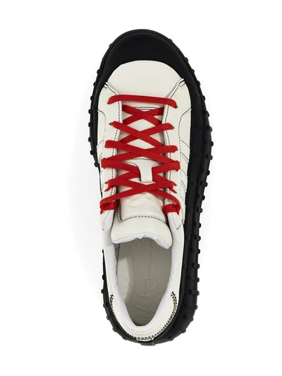 Shop Y-3 'gr.1p' Sneakers In White/black