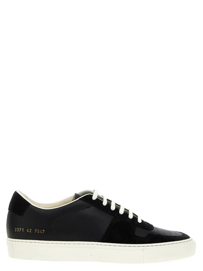 Shop Common Projects 'bball' Sneakers In White/black