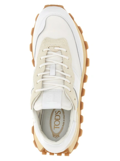 Shop Tod's '1t' Sneakers In White