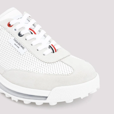 Shop Thom Browne Tech Runner Sneakers Shoes In White