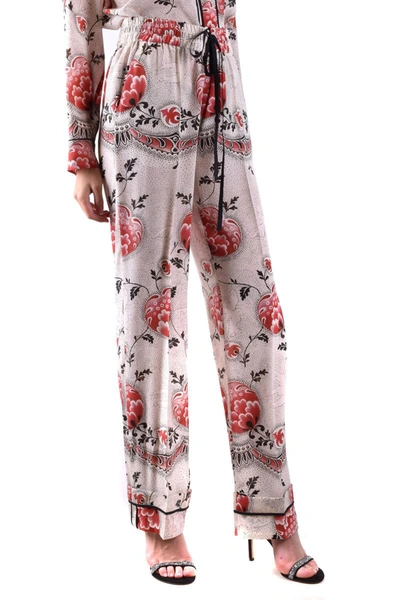 Shop Red Valentino Trousers In Multicolor