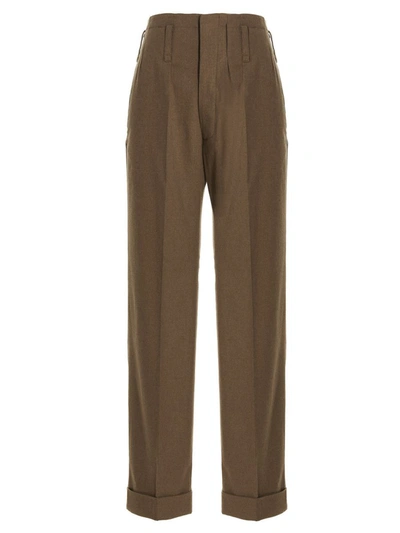 Shop Fortela 'farrah' Pants In Brown