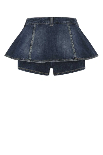 Shop Givenchy Shorts In Blue