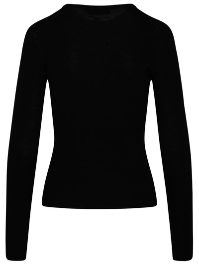 Shop Dolce & Gabbana Black Cashmere Blend Sweater