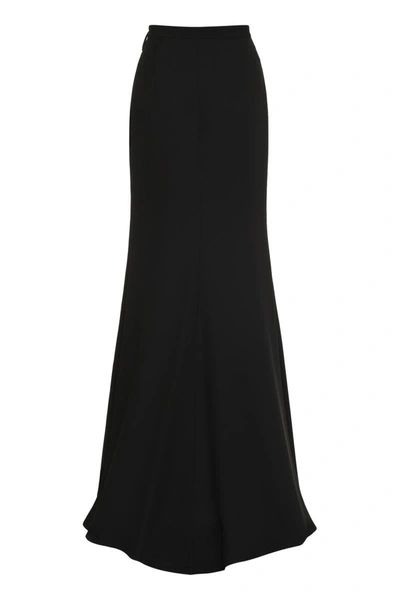 Shop Valentino Cady Skirt In Black