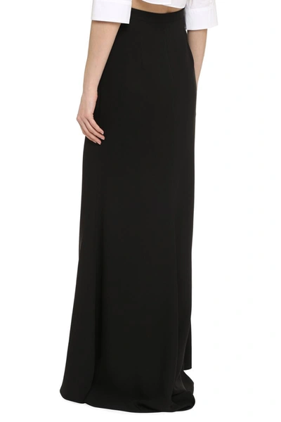Shop Valentino Cady Skirt In Black